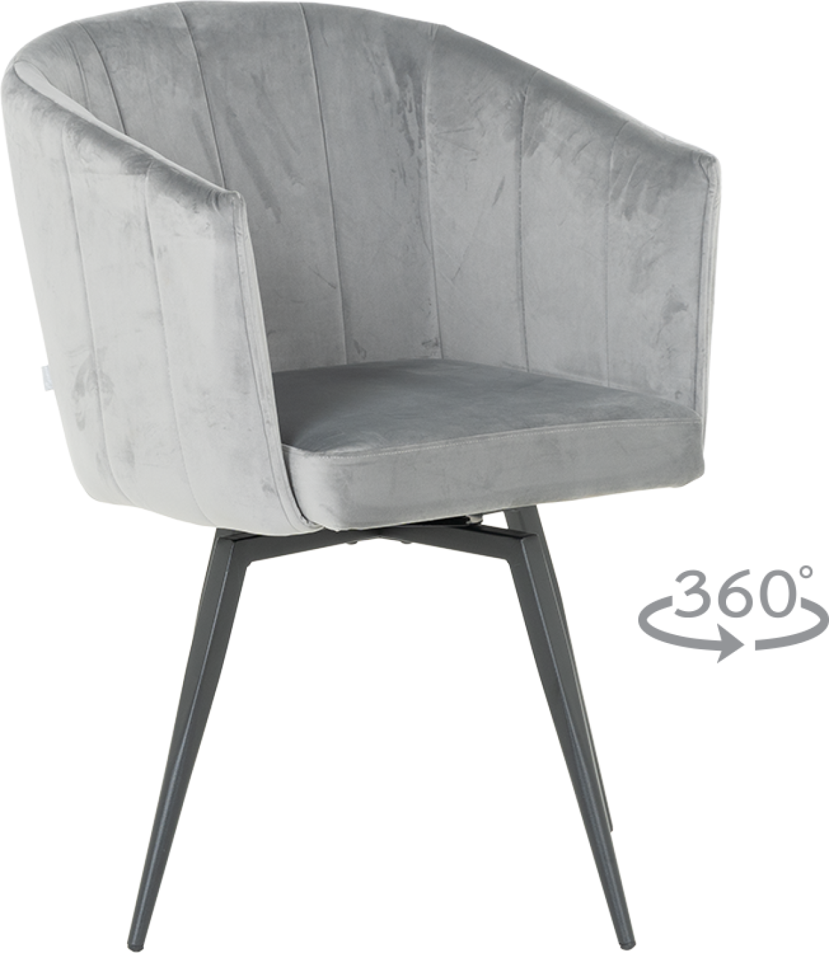 Трапезен стол VENICE - светлосивна ниска цена с бърза доставка - BestPC.BG