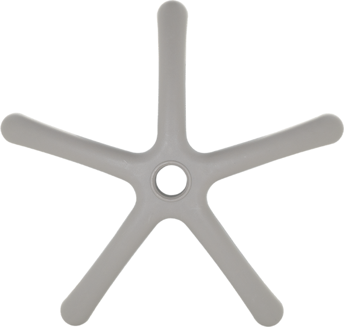 Звезда за детски стол - 250 мм - полипропилен - сивана ниска цена с бърза доставка - BestPC.BG