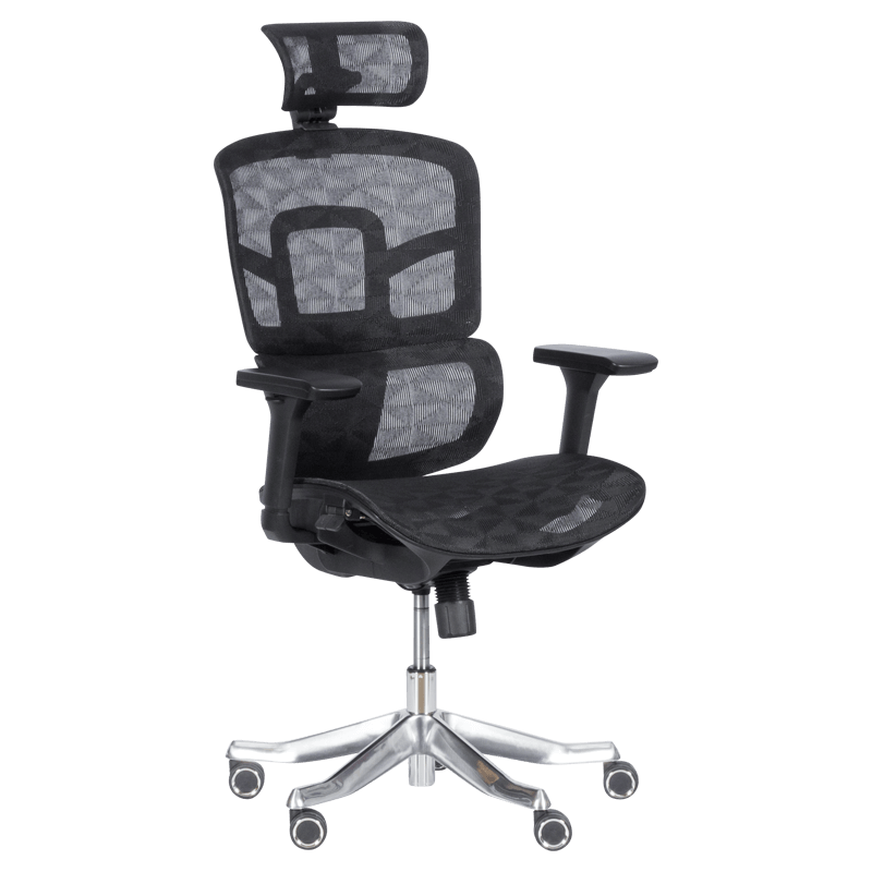 Ергономичен стол Carmen 7583 - черенна ниска цена с бърза доставка - BestPC.BG