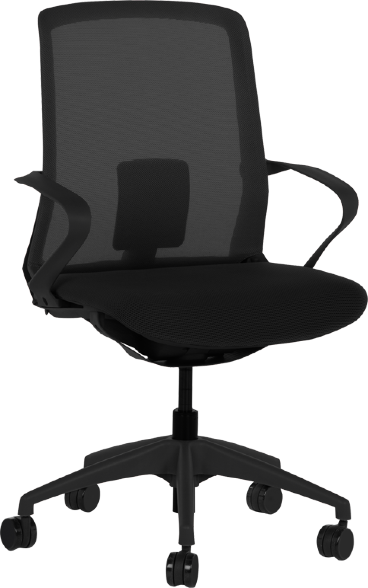 Работен офис стол Carmen 7061 - черенна ниска цена с бърза доставка - BestPC.BG