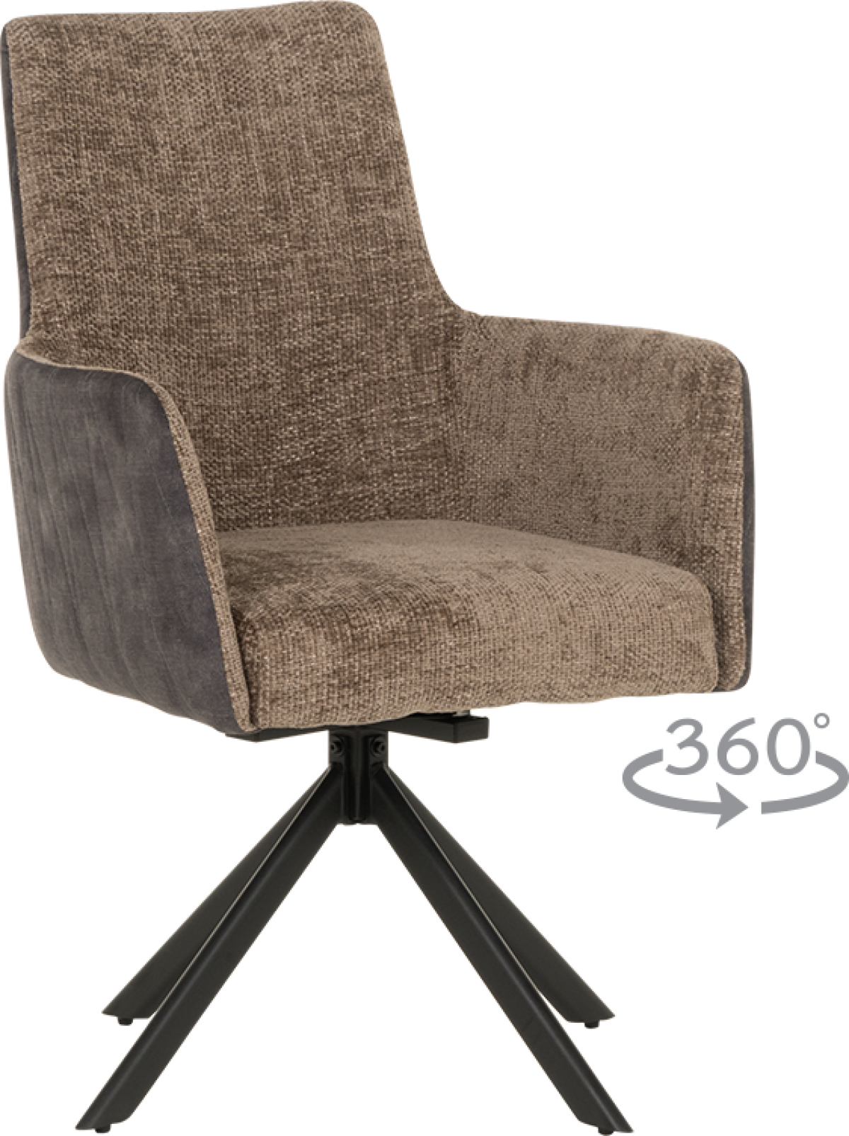 Трапезен стол CAPRI - бежовна ниска цена с бърза доставка - BestPC.BG