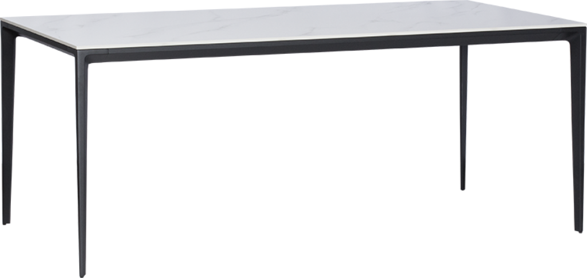 Трапезна маса DAMIAN - бялана ниска цена с бърза доставка - BestPC.BG