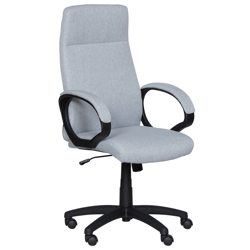 Президентски офис стол Carmen 7538 - сивна ниска цена с бърза доставка - BestPC.BG