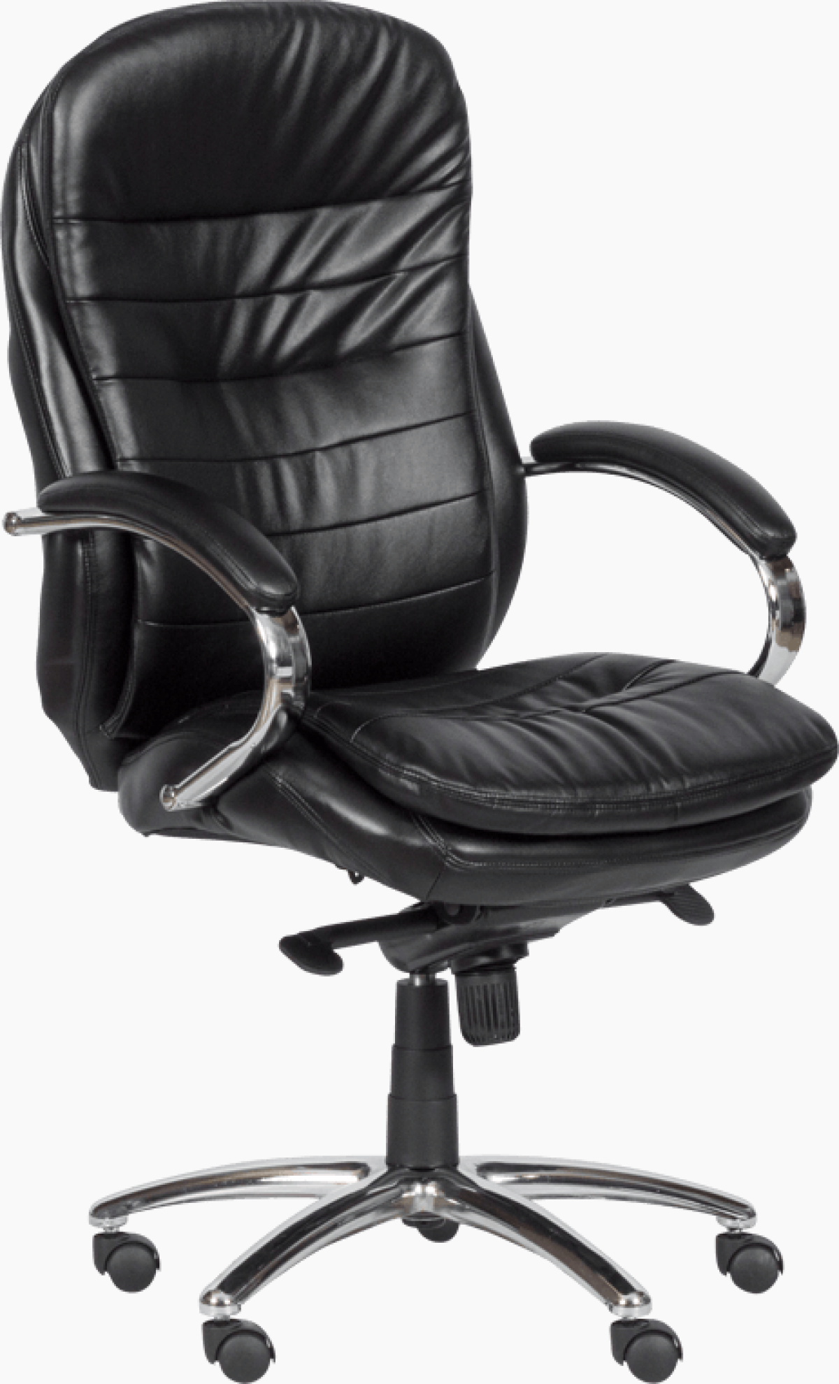 Президентски офис стол Carmen 6114 - черенна ниска цена с бърза доставка - BestPC.BG