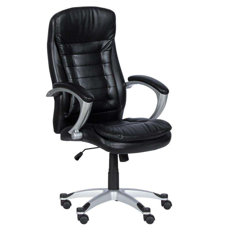 Президентски офис стол Carmen 6115 - черенна ниска цена с бърза доставка - BestPC.BG