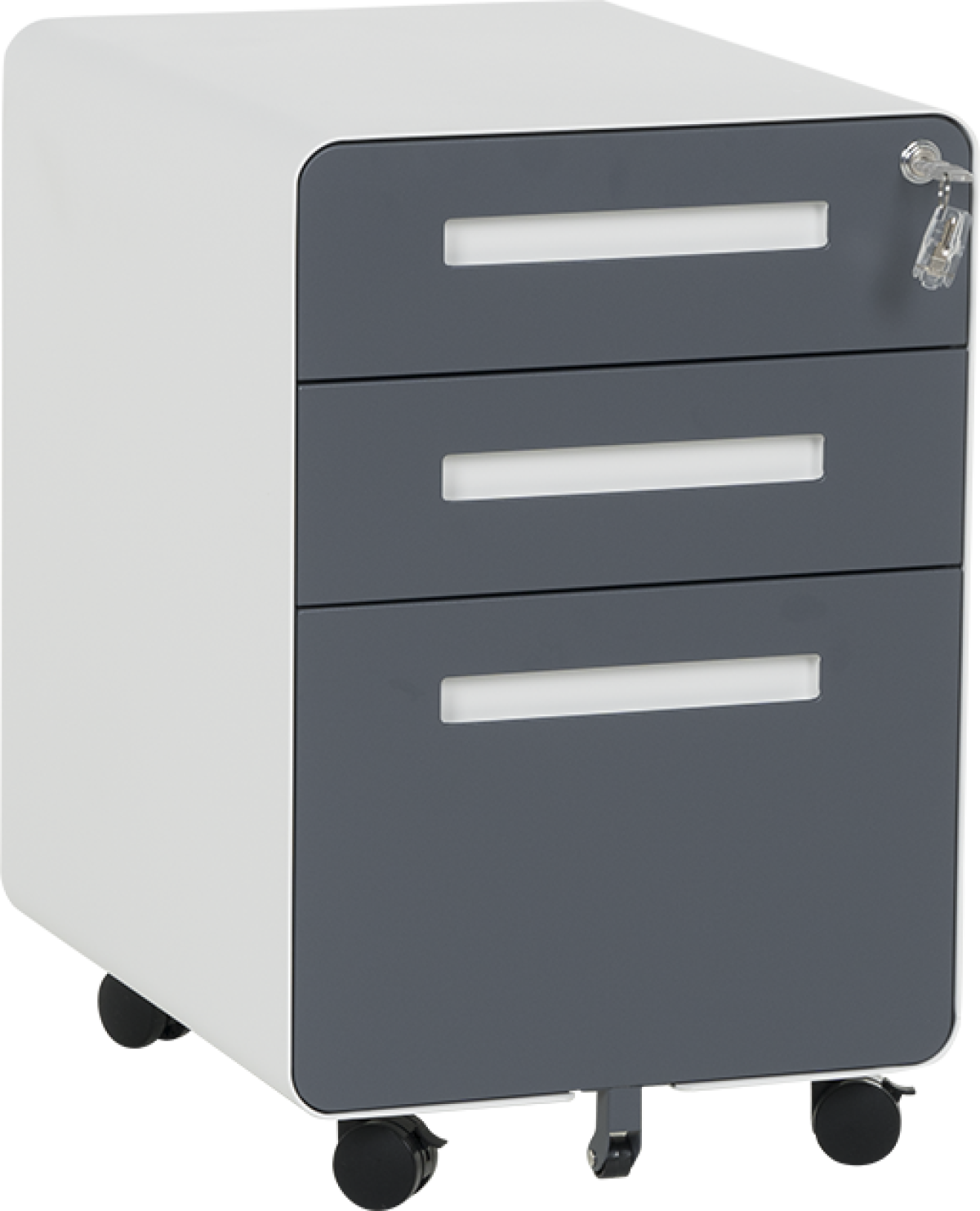 Офис контейнер Carmen CR-1803 K SAND - графит - сивна ниска цена с бърза доставка - BestPC.BG