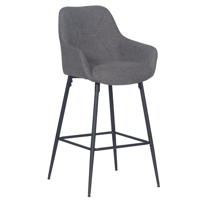 Бар стол MERTON - тъмносив CMна ниска цена с бърза доставка - BestPC.BG