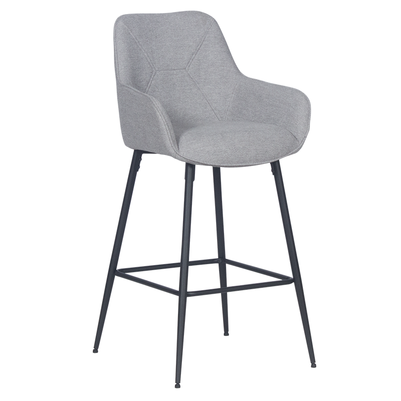 Бар стол MERTON - сив CMна ниска цена с бърза доставка - BestPC.BG