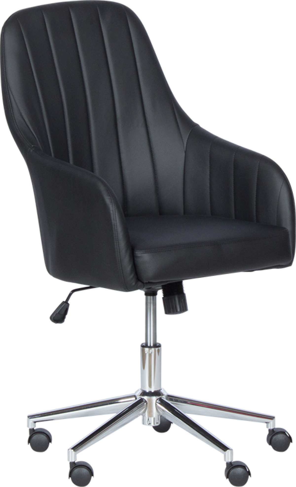 Офис стол Офис кресло Carmen 2016 еко кожа - черенна ниска цена с бърза доставка - BestPC.BG