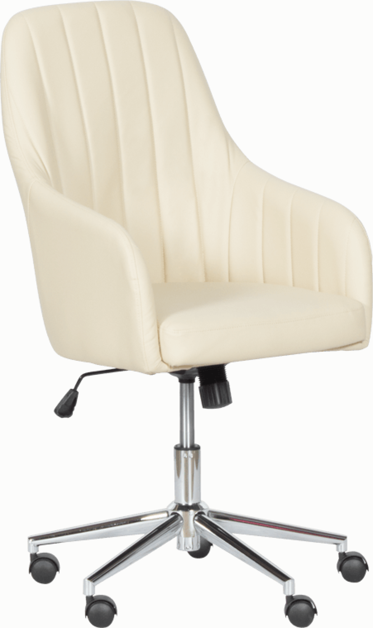 Офис стол Офис кресло Carmen 2016 еко кожа - кремна ниска цена с бърза доставка - BestPC.BG