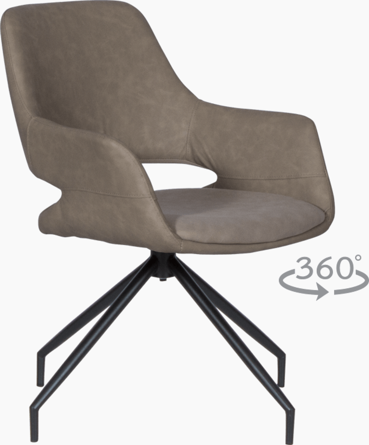 Трапезен стол TOTNES -1 - светлобежов SF 2на ниска цена с бърза доставка - BestPC.BG