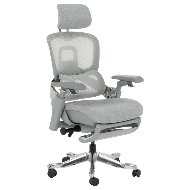 Ергономичен стол DOLE W - сивна ниска цена с бърза доставка - BestPC.BG