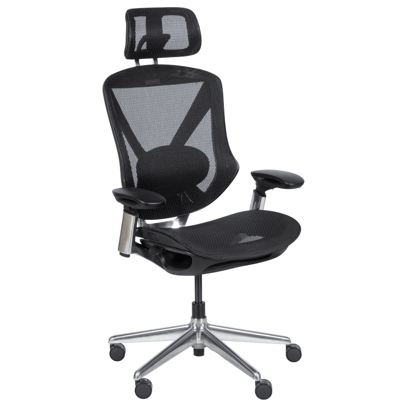 Ергономичен стол MANA - черенна ниска цена с бърза доставка - BestPC.BG