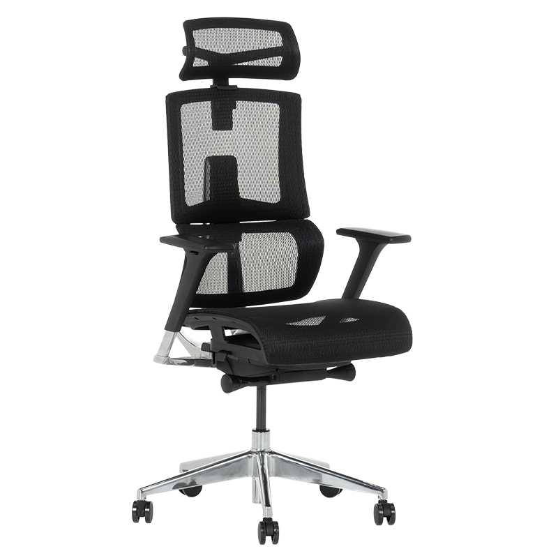 Ергономичен стол FRANCA - черенна ниска цена с бърза доставка - BestPC.BG