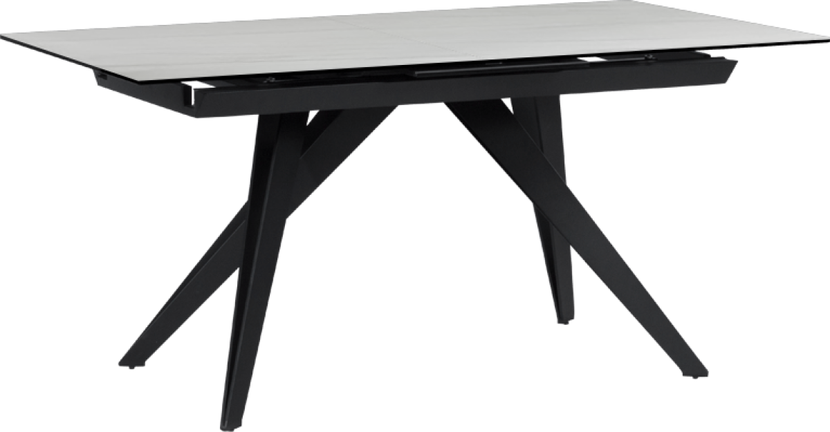 Разтегателна трапезна маса KONIN - бялана ниска цена с бърза доставка - BestPC.BG
