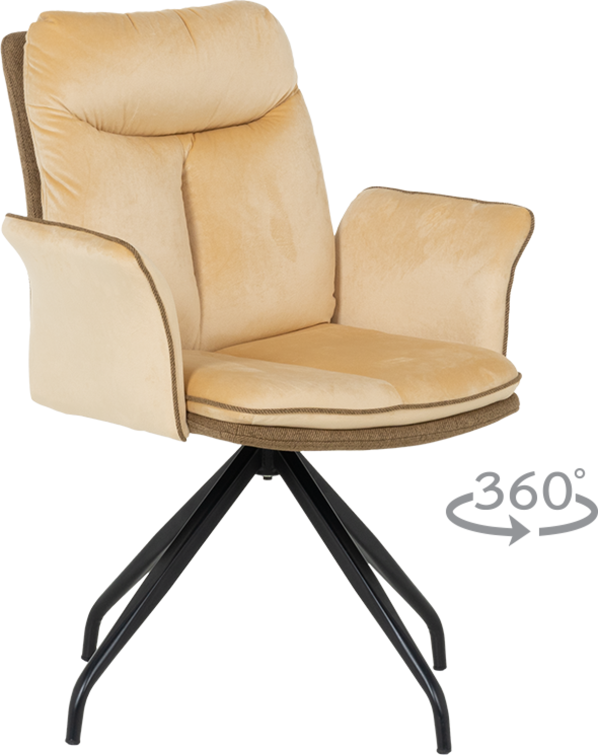 Трапезен стол MARLOW - сахара BF 2на ниска цена с бърза доставка - BestPC.BG