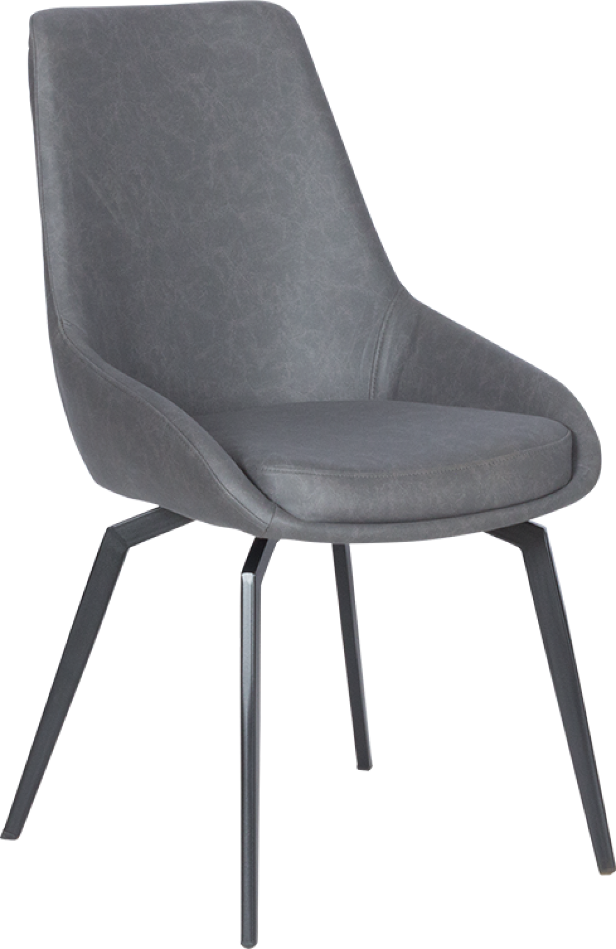 Трапезен стол TRURO - тъмносив 7на ниска цена с бърза доставка - BestPC.BG