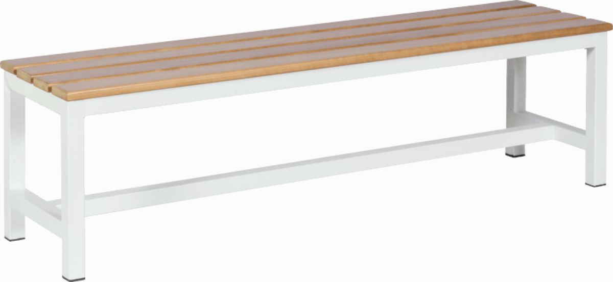 Пейка за съблекалня Carmen 150-2 - 150x40.5x42.5 см - бялана ниска цена с бърза доставка - BestPC.BG