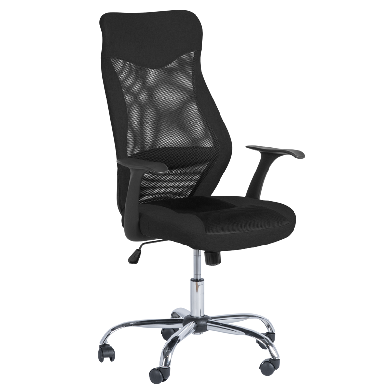 Президентски офис стол Carmen 7528 M - черенна ниска цена с бърза доставка - BestPC.BG