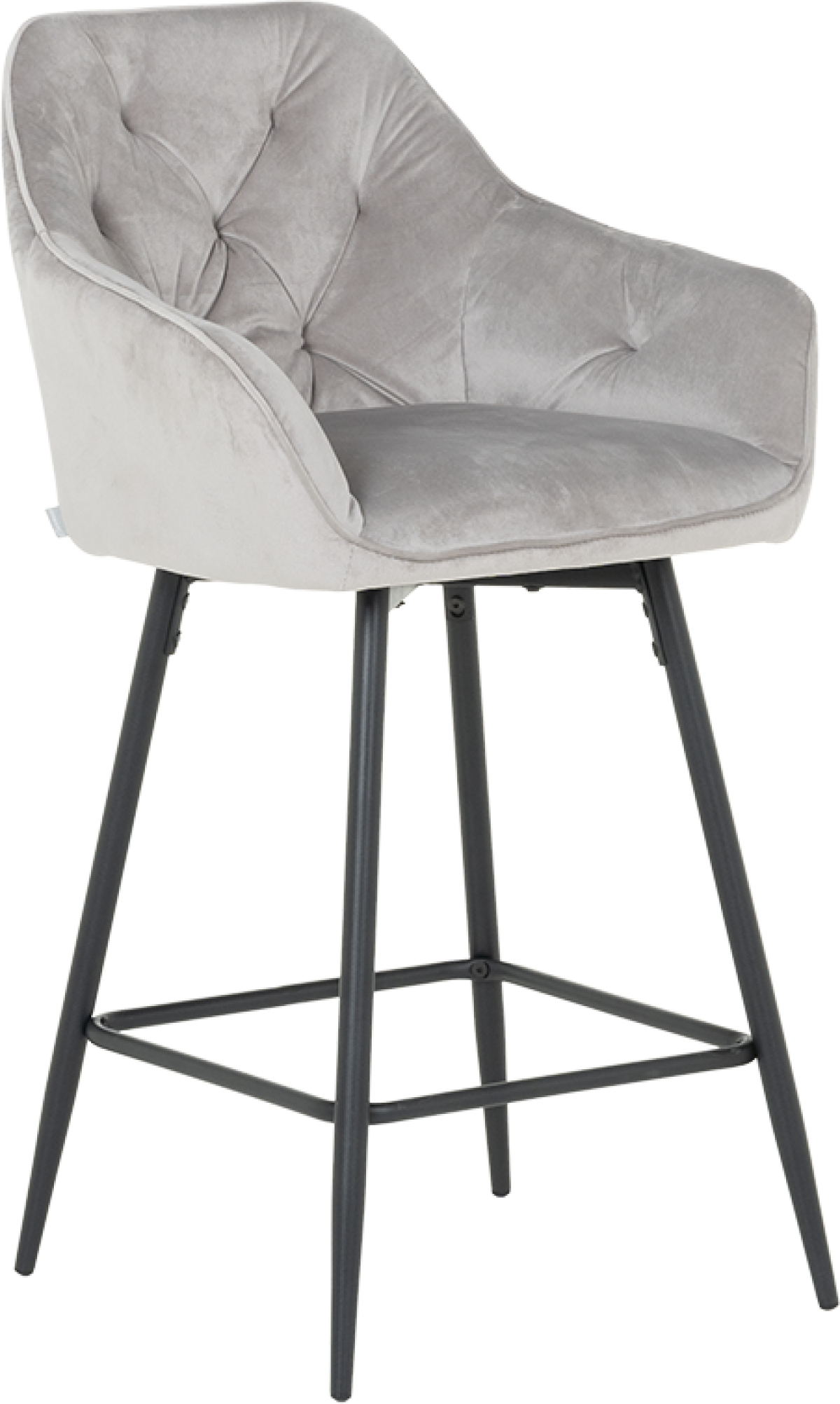 Бар стол LAZIO - светлосивна ниска цена с бърза доставка - BestPC.BG