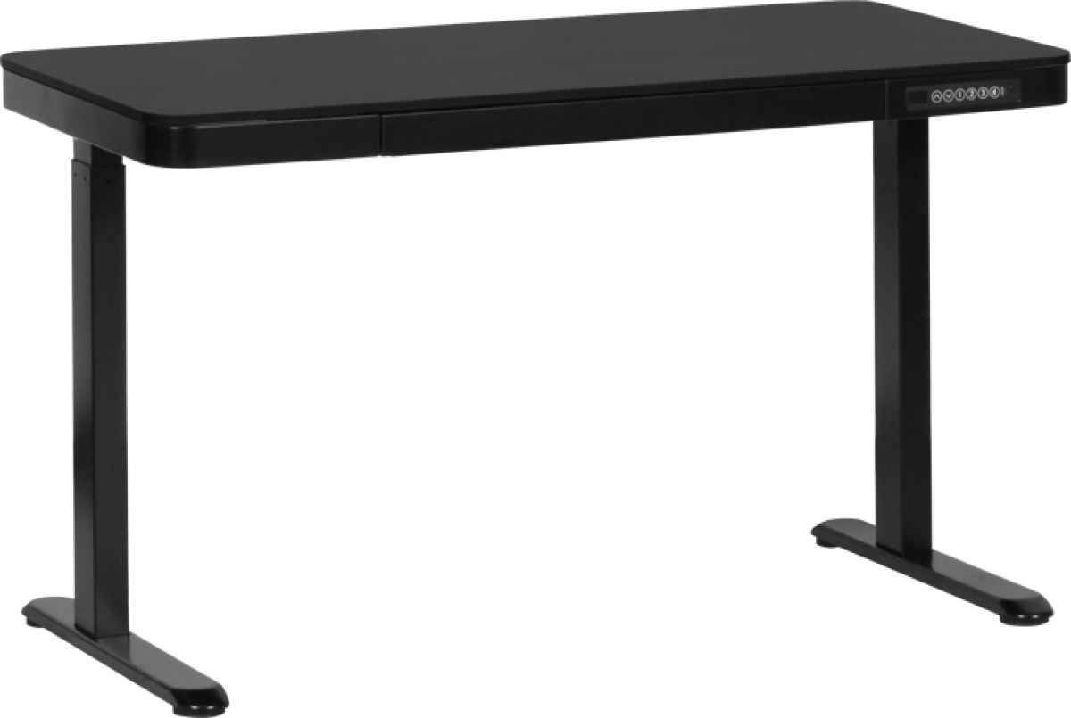 Ергономично регулируемо бюро Carmen CR-118 E - 150 см - чернона ниска цена с бърза доставка - BestPC.BG