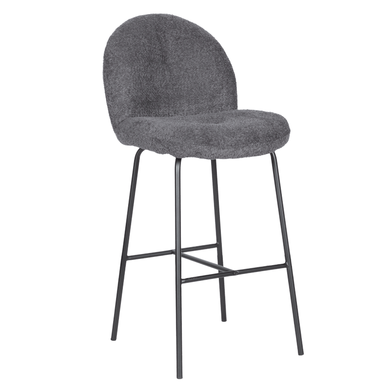 Бар стол TOLEDO 2 - тъмносивна ниска цена с бърза доставка - BestPC.BG