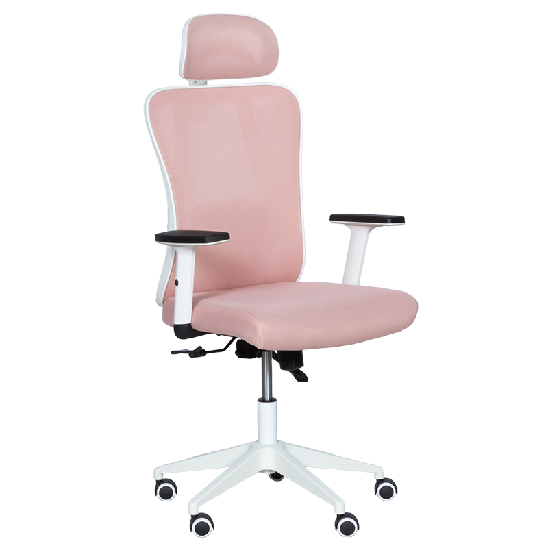 Ергономичен стол Carmen 7588 - розовна ниска цена с бърза доставка - BestPC.BG