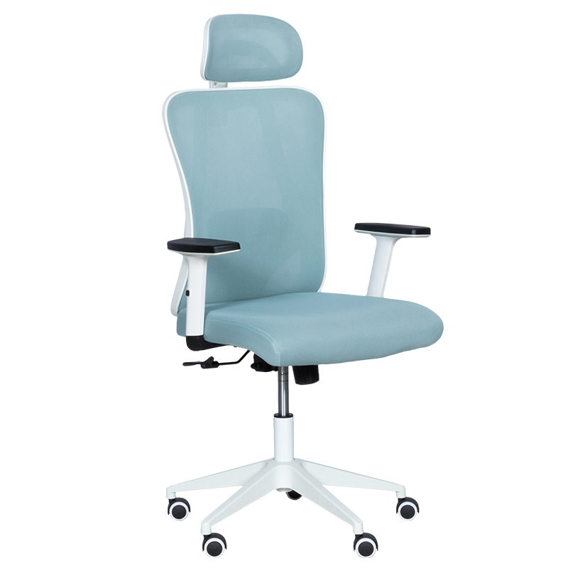 Ергономичен стол Carmen 7588 - светлосинна ниска цена с бърза доставка - BestPC.BG