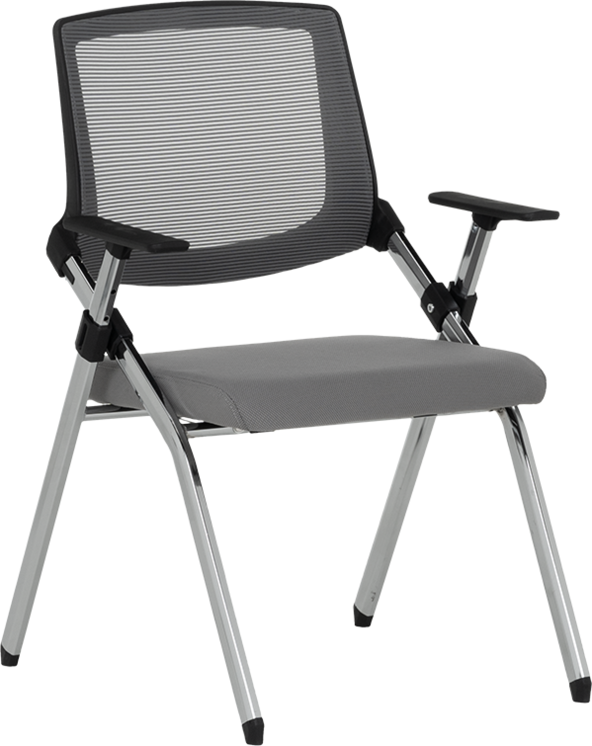 Посетителски стол Carmen 1704 - сивна ниска цена с бърза доставка - BestPC.BG