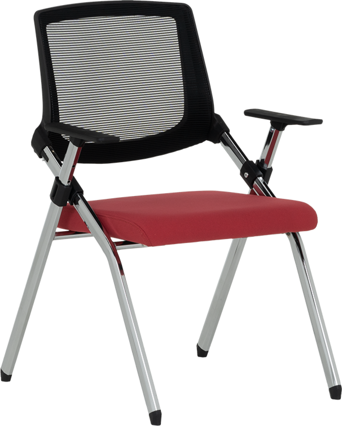 Посетителски стол Carmen 1704 - червенна ниска цена с бърза доставка - BestPC.BG