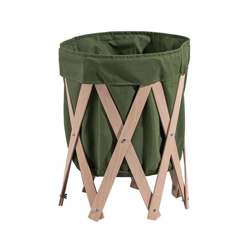 Кош за играчки MY HOUSE Woodba - зеленна ниска цена с бърза доставка - BestPC.BG