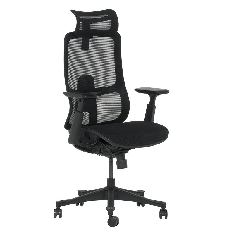 Ергономичен стол BETIM - черенна ниска цена с бърза доставка - BestPC.BG