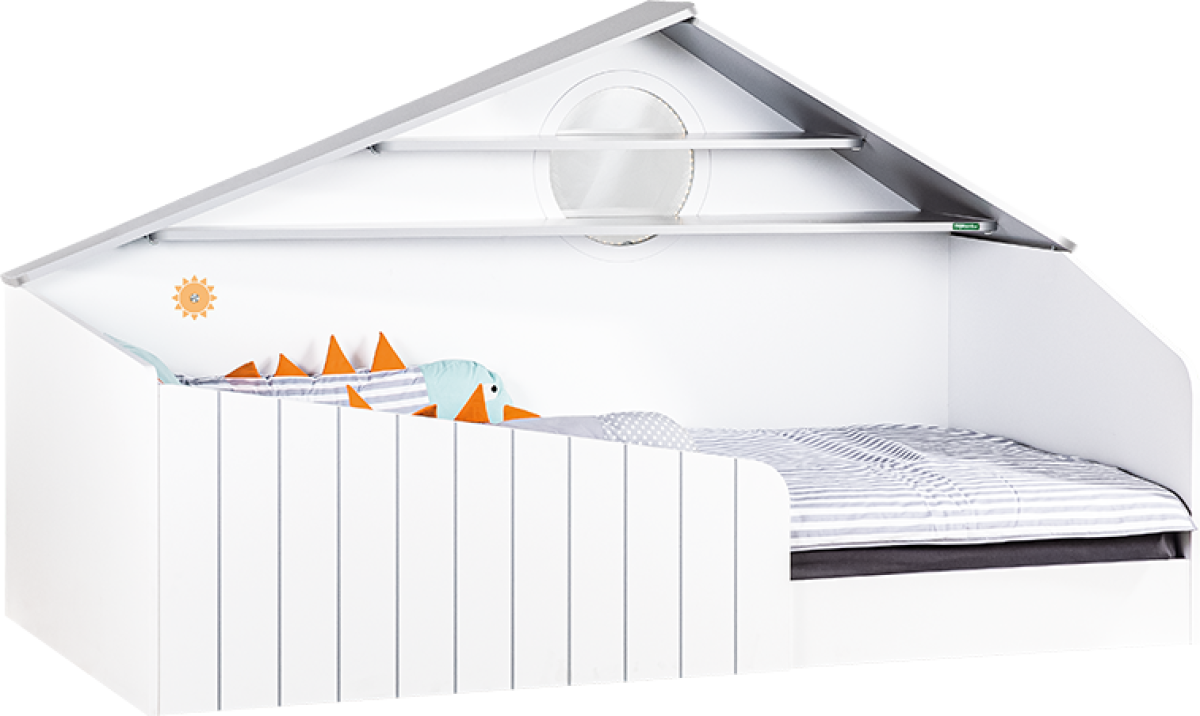 Детско легло къща Монтесори BIRD HOUSE 100 х 200на ниска цена с бърза доставка - BestPC.BG