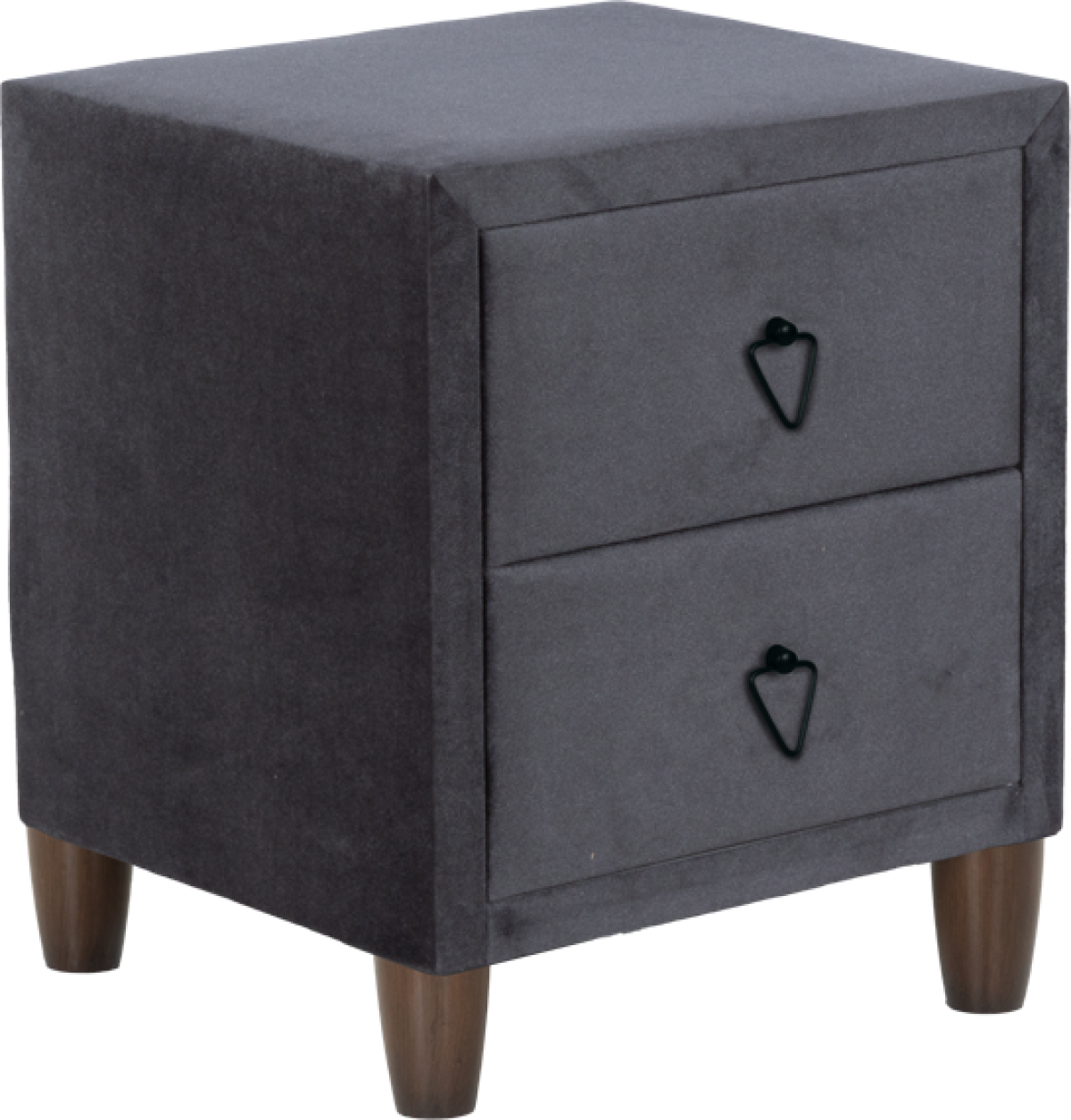 Нощно шкафче за спалня STRESS ZERO - антрацит 14на ниска цена с бърза доставка - BestPC.BG