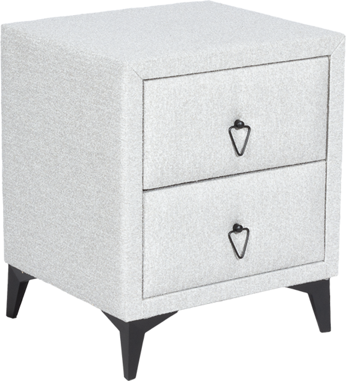 Нощно шкафче за спалня KOLAJEN LINEN - сив 02на ниска цена с бърза доставка - BestPC.BG