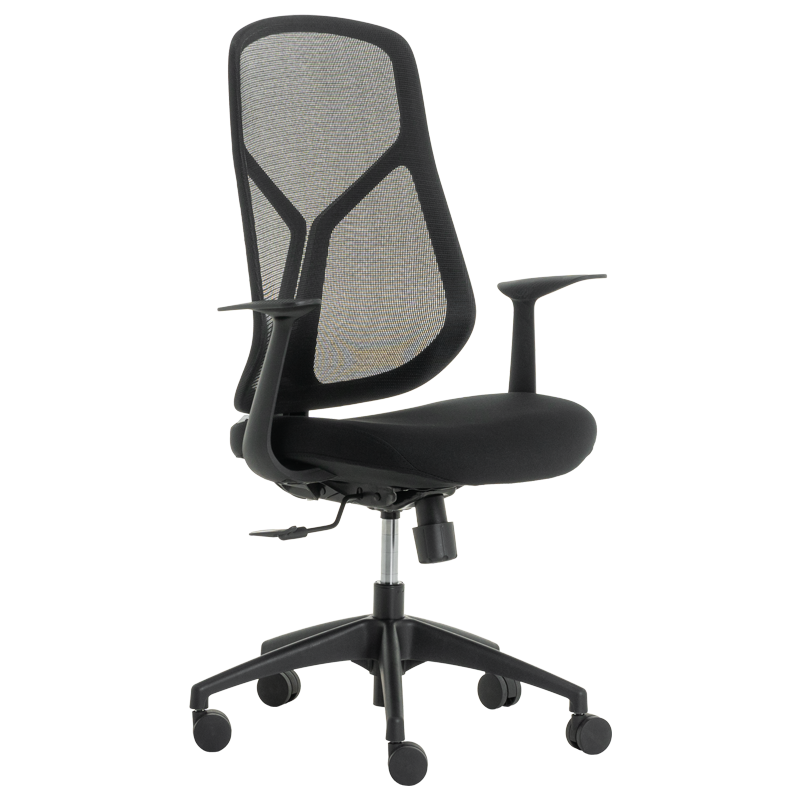 Работен офис стол Carmen 7900 - черенна ниска цена с бърза доставка - BestPC.BG