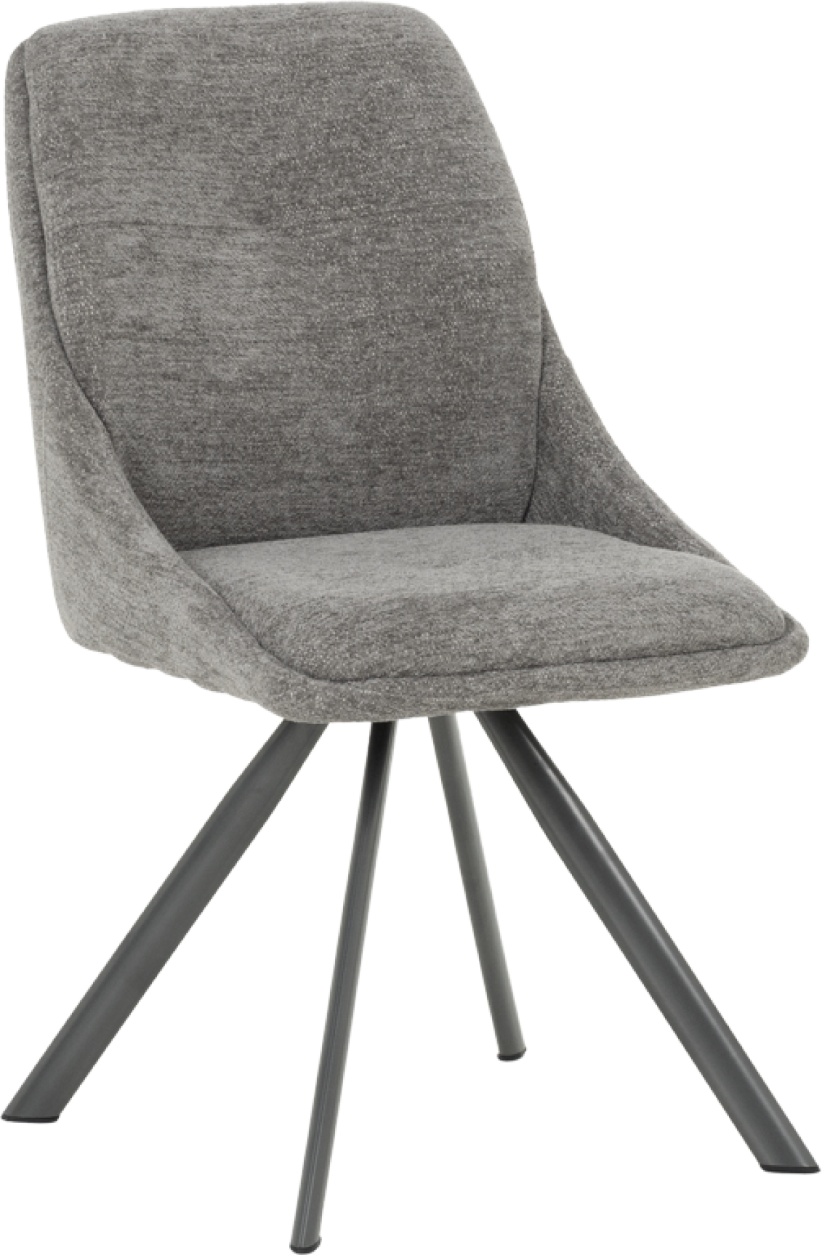 Трапезен стол  LONDON 2 - сив R 07на ниска цена с бърза доставка - BestPC.BG