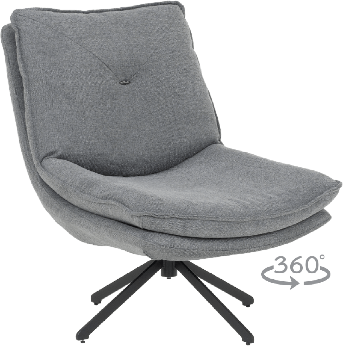 Кресло HAMILTON - сиво BF 5на ниска цена с бърза доставка - BestPC.BG