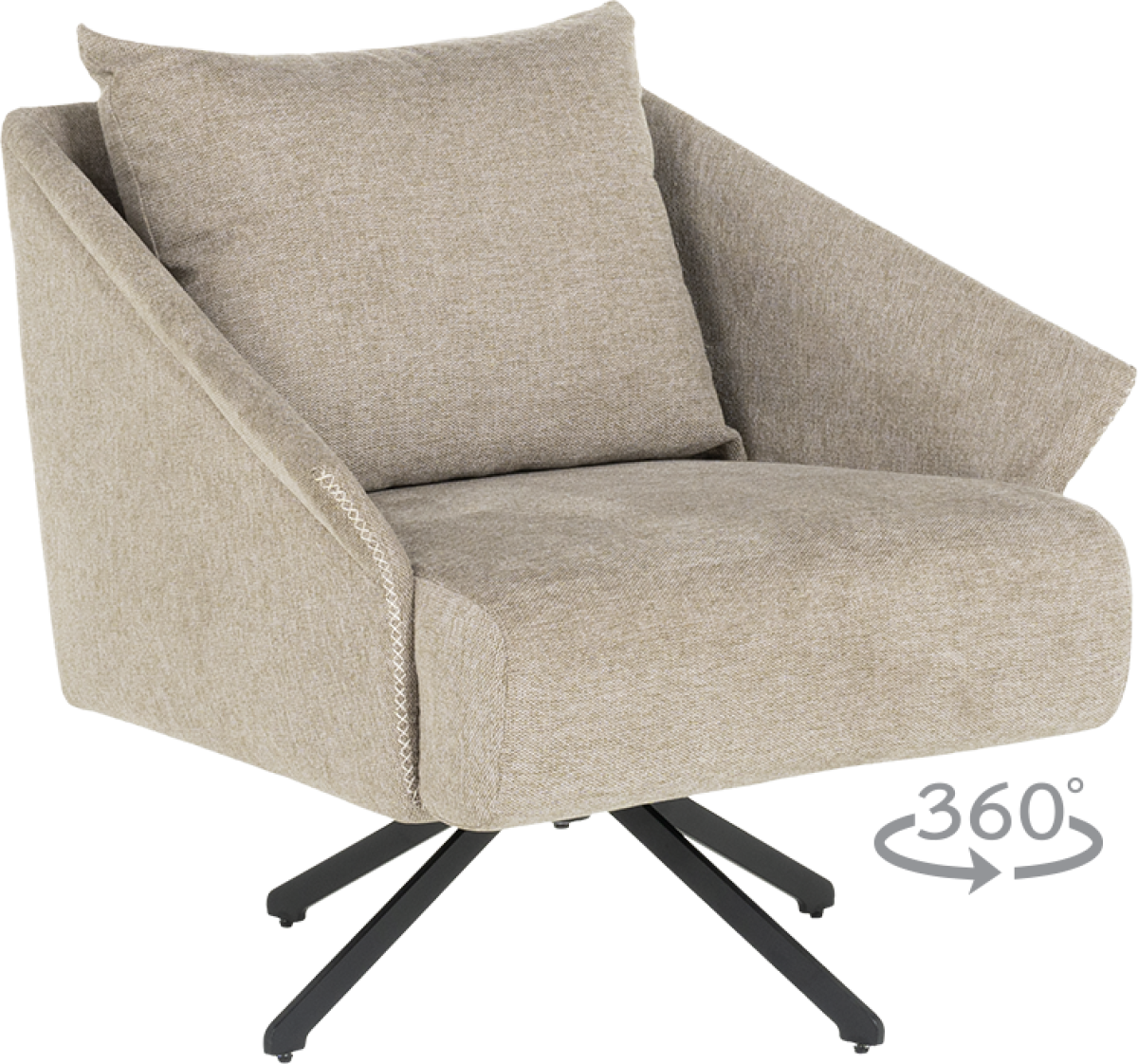 Кресло FERGUS - бежово BF 5на ниска цена с бърза доставка - BestPC.BG