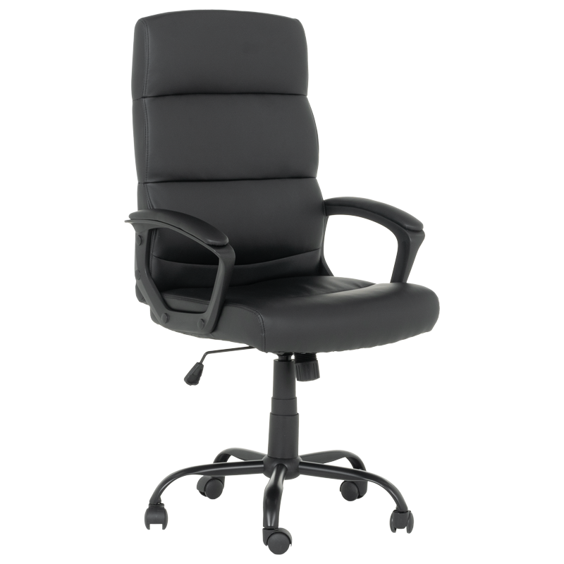 Президентски офис стол Carmen 6518 - черенна ниска цена с бърза доставка - BestPC.BG