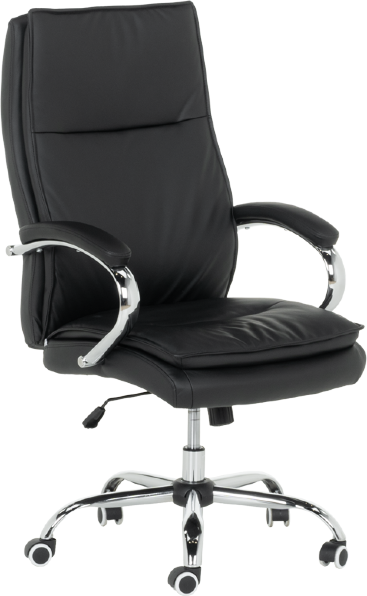 Президентски офис стол Carmen 6519 - черенна ниска цена с бърза доставка - BestPC.BG