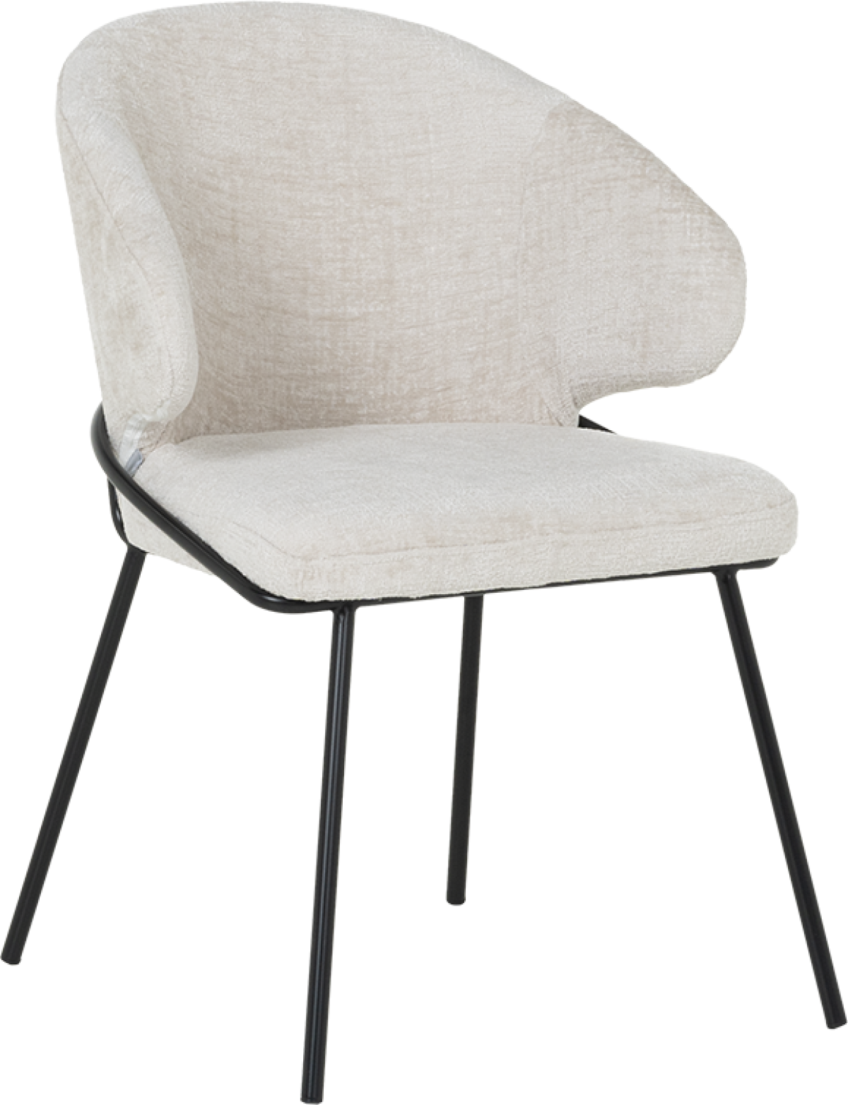 Трапезен стол RENO - бежовна ниска цена с бърза доставка - BestPC.BG