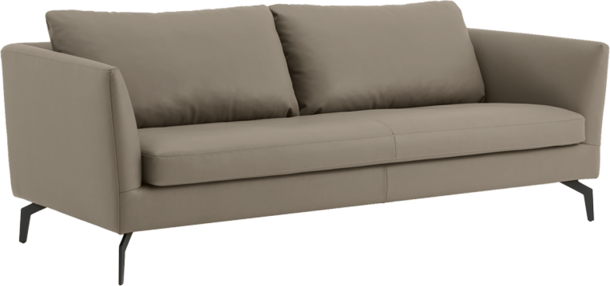 Кожен диван - тройка MARIBO LUX - кафявна ниска цена с бърза доставка - BestPC.BG