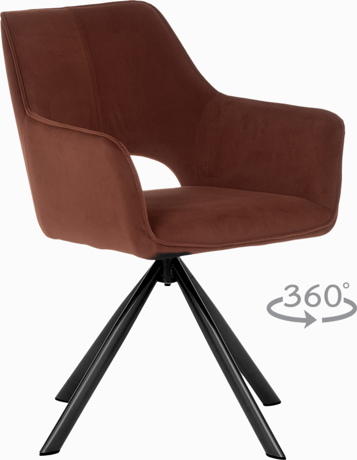 Трапезен стол READING - охра MJ 3на ниска цена с бърза доставка - BestPC.BG