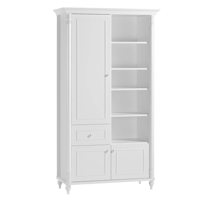 Детска етажерка за книги NIL - бялана ниска цена с бърза доставка - BestPC.BG