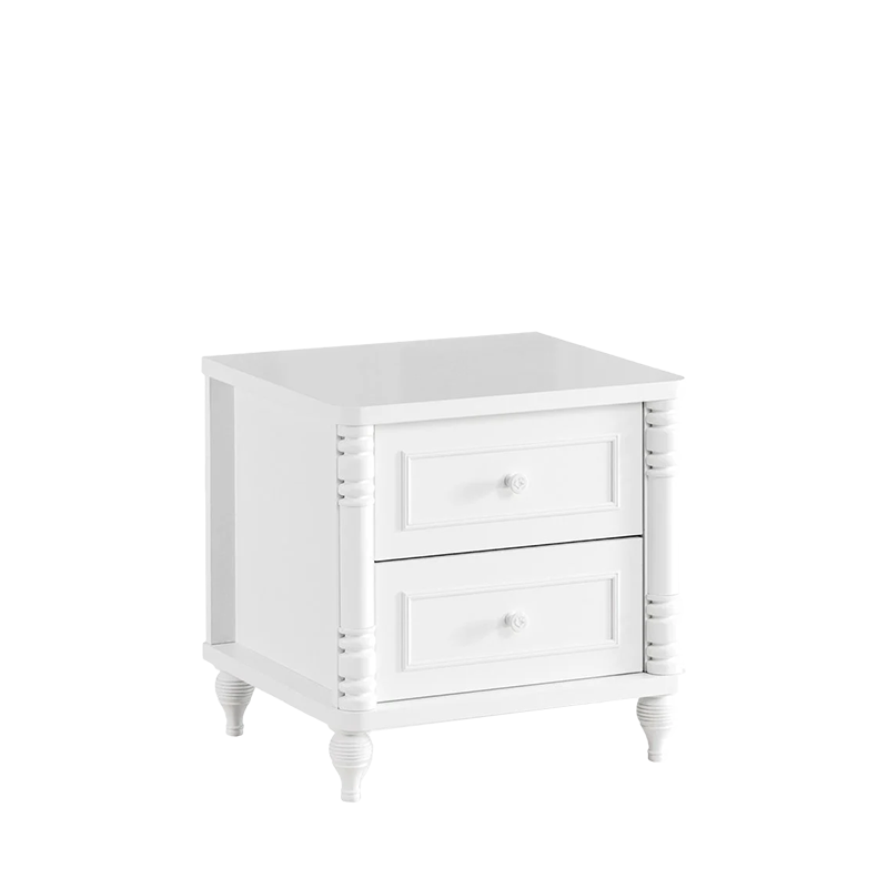 Нощно шкафче NIL - бялона ниска цена с бърза доставка - BestPC.BG