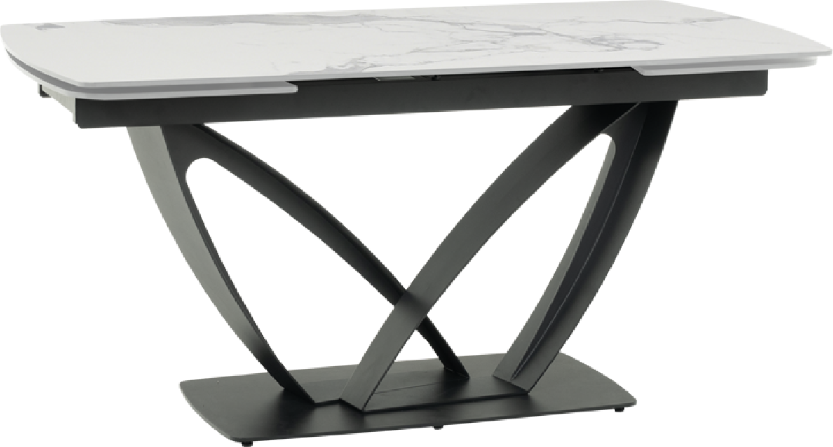 Разтегателна трапезна маса TORUN - бялана ниска цена с бърза доставка - BestPC.BG