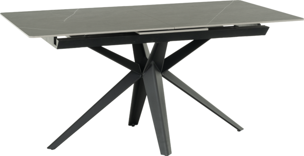 Разтегателна трапезна маса ZORY - сивана ниска цена с бърза доставка - BestPC.BG