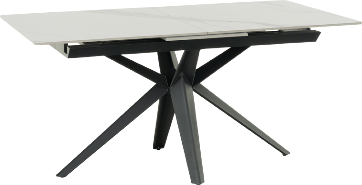 Разтегателна трапезна маса ZORY - бялана ниска цена с бърза доставка - BestPC.BG
