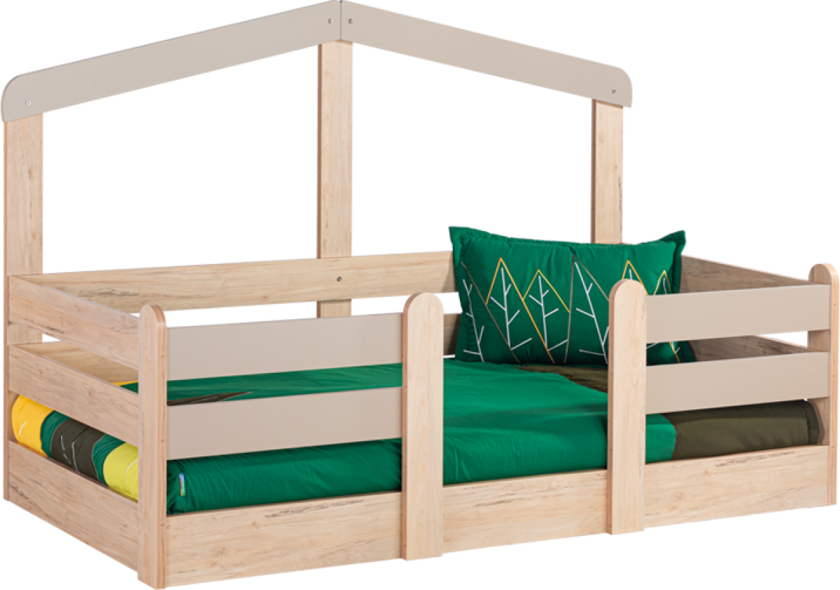 Детско легло Монтесори MY HOUSE - 90 х 190на ниска цена с бърза доставка - BestPC.BG